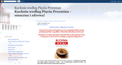 Desktop Screenshot of kuchnia-pieciu-przemian.blogspot.com