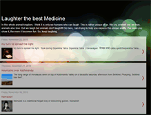 Tablet Screenshot of laughterthebestmedicine.blogspot.com