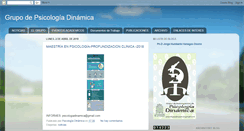 Desktop Screenshot of grupopsicologiadinamica.blogspot.com