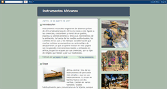 Desktop Screenshot of instrumentosafricanos.blogspot.com
