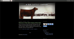 Desktop Screenshot of nbarcattle.blogspot.com
