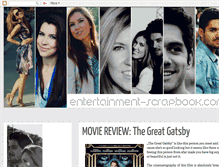Tablet Screenshot of entertainment-scrapbook.blogspot.com