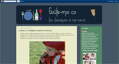 Desktop Screenshot of goute-moi-ca.blogspot.com