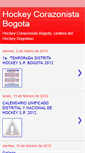 Mobile Screenshot of hockeycorazonistabogota.blogspot.com