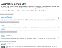 Tablet Screenshot of culturehighculturelow.blogspot.com