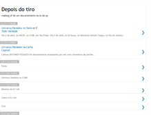Tablet Screenshot of depoisdotiro.blogspot.com