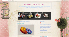 Desktop Screenshot of hooksandlaces.blogspot.com