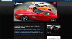 Desktop Screenshot of forzamotorsport3keys.blogspot.com
