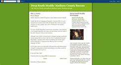 Desktop Screenshot of madisoncountyhealth.blogspot.com