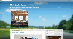 Desktop Screenshot of markcutlerdesign.blogspot.com