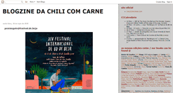 Desktop Screenshot of chilicomcarne.blogspot.com