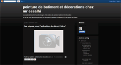 Desktop Screenshot of peinturebatimentchezessalhi.blogspot.com
