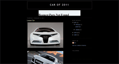 Desktop Screenshot of carof2011.blogspot.com