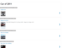 Tablet Screenshot of carof2011.blogspot.com