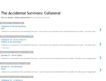Tablet Screenshot of accidentalsurvivors.blogspot.com
