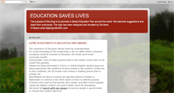 Desktop Screenshot of globaleducationplan.blogspot.com