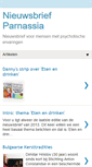 Mobile Screenshot of nieuwsbriefparnassia.blogspot.com