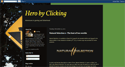 Desktop Screenshot of herobyclicking.blogspot.com