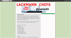 Desktop Screenshot of lackmannchefs.blogspot.com