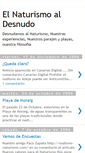 Mobile Screenshot of elnaturismoaldesnudo.blogspot.com