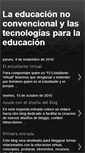 Mobile Screenshot of educacionnoconvencionalava.blogspot.com