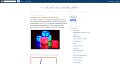 Desktop Screenshot of chikachikaresearch.blogspot.com