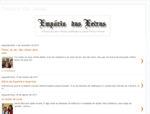 Tablet Screenshot of emporioletras.blogspot.com