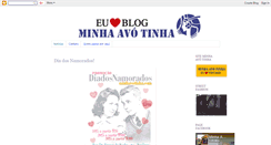 Desktop Screenshot of minhavotinha.blogspot.com