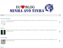 Tablet Screenshot of minhavotinha.blogspot.com