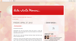 Desktop Screenshot of iqlima-nadiah.blogspot.com