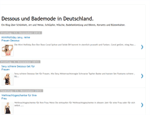 Tablet Screenshot of dessousbademodedeutschland.blogspot.com