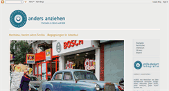 Desktop Screenshot of anders-anziehen.blogspot.com