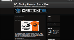 Desktop Screenshot of correctionstees.blogspot.com