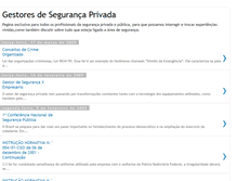 Tablet Screenshot of gestoresdesegurancaprivada.blogspot.com