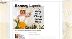 Desktop Screenshot of bonneylassie.blogspot.com