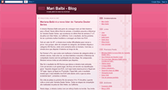 Desktop Screenshot of maribalbi.blogspot.com