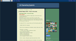 Desktop Screenshot of all-operatingsystems.blogspot.com