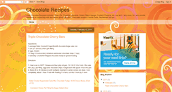 Desktop Screenshot of chocorecipes.blogspot.com