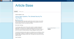 Desktop Screenshot of dash-articlebase.blogspot.com