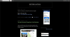 Desktop Screenshot of peterkitch.blogspot.com