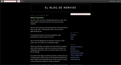 Desktop Screenshot of elblogdenervios.blogspot.com