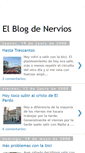 Mobile Screenshot of elblogdenervios.blogspot.com