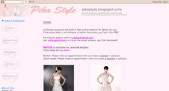 Desktop Screenshot of pikastyle.blogspot.com