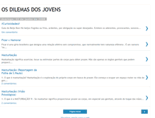 Tablet Screenshot of dilemadosjovens.blogspot.com