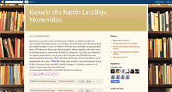 Desktop Screenshot of escuela184montevideo.blogspot.com