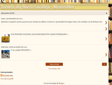 Tablet Screenshot of escuela184montevideo.blogspot.com