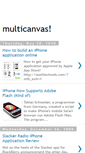 Mobile Screenshot of multicanvas.blogspot.com