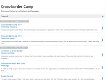 Tablet Screenshot of cross-border-camp.blogspot.com