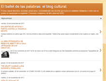 Tablet Screenshot of elballetdelaspalabras.blogspot.com