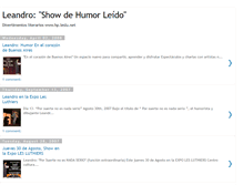 Tablet Screenshot of leashow.blogspot.com